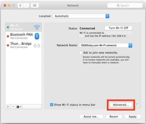 How to set up dns on mac