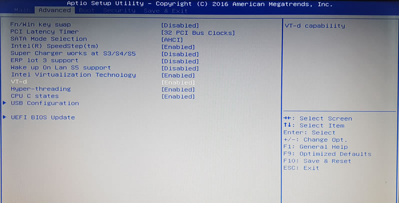 System agent configuration