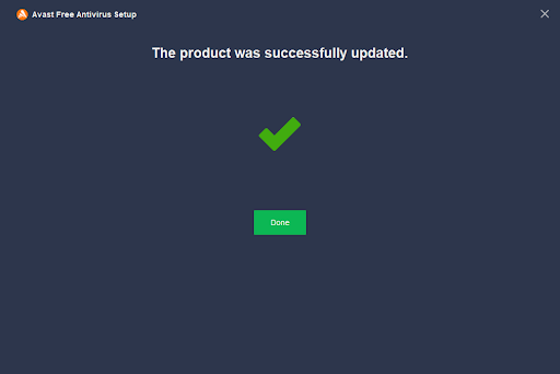 update avast