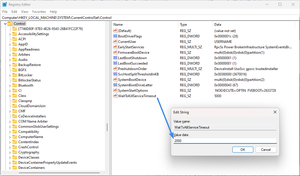 Coputer\HKEY_LOCAL_MACHINE\SYSTEM\CurrentControlSet\Control