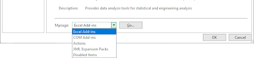 data analysis toolpak in excel