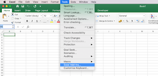 load data analysis toolak inexcel for mac