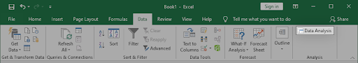 data analysis toolpak in excel