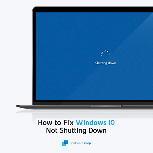 windows 10 stuck on shutdown