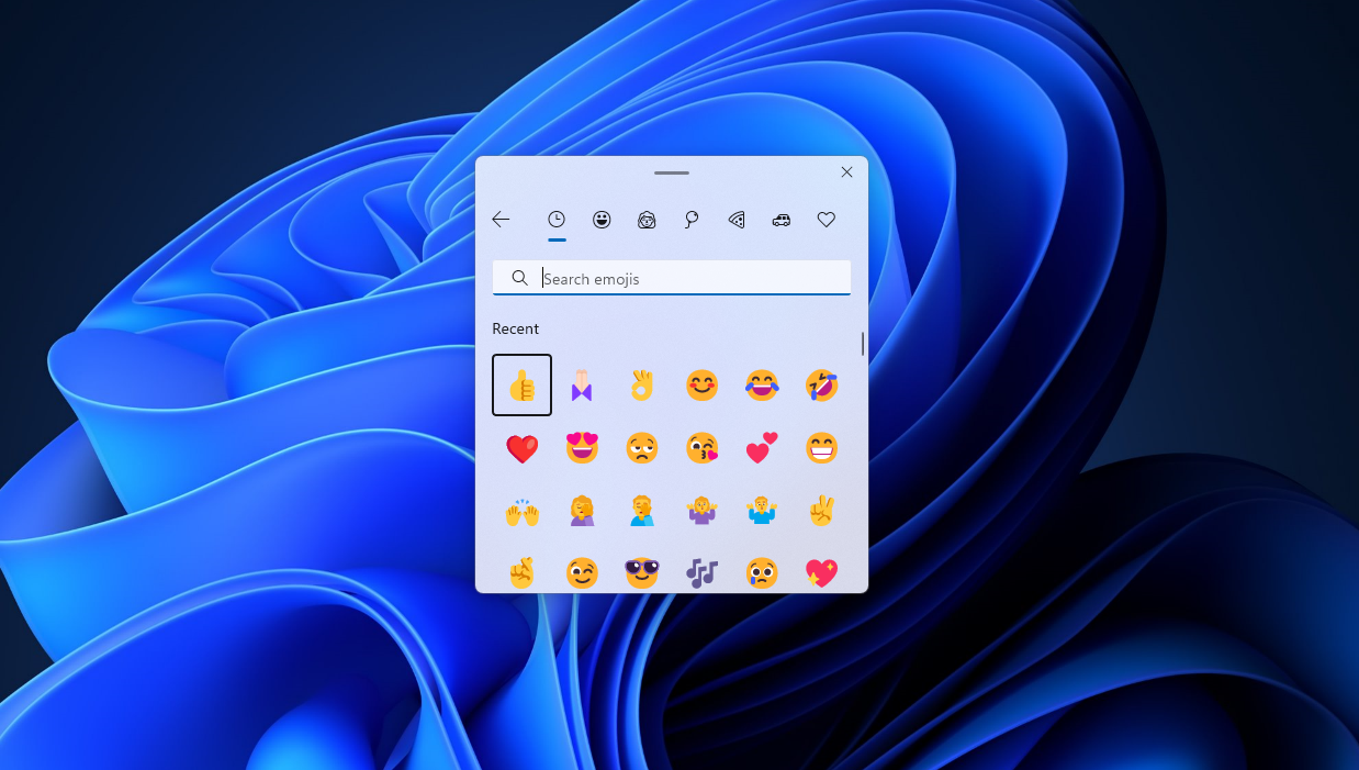 Windows 11 emojis