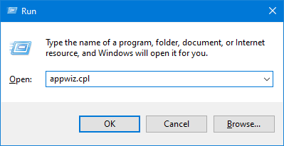 appwiz.cpl
