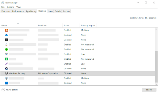 Zoom > Administrador de tareas