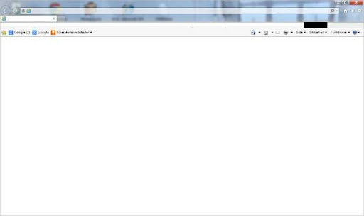 about.blank on internet explorer