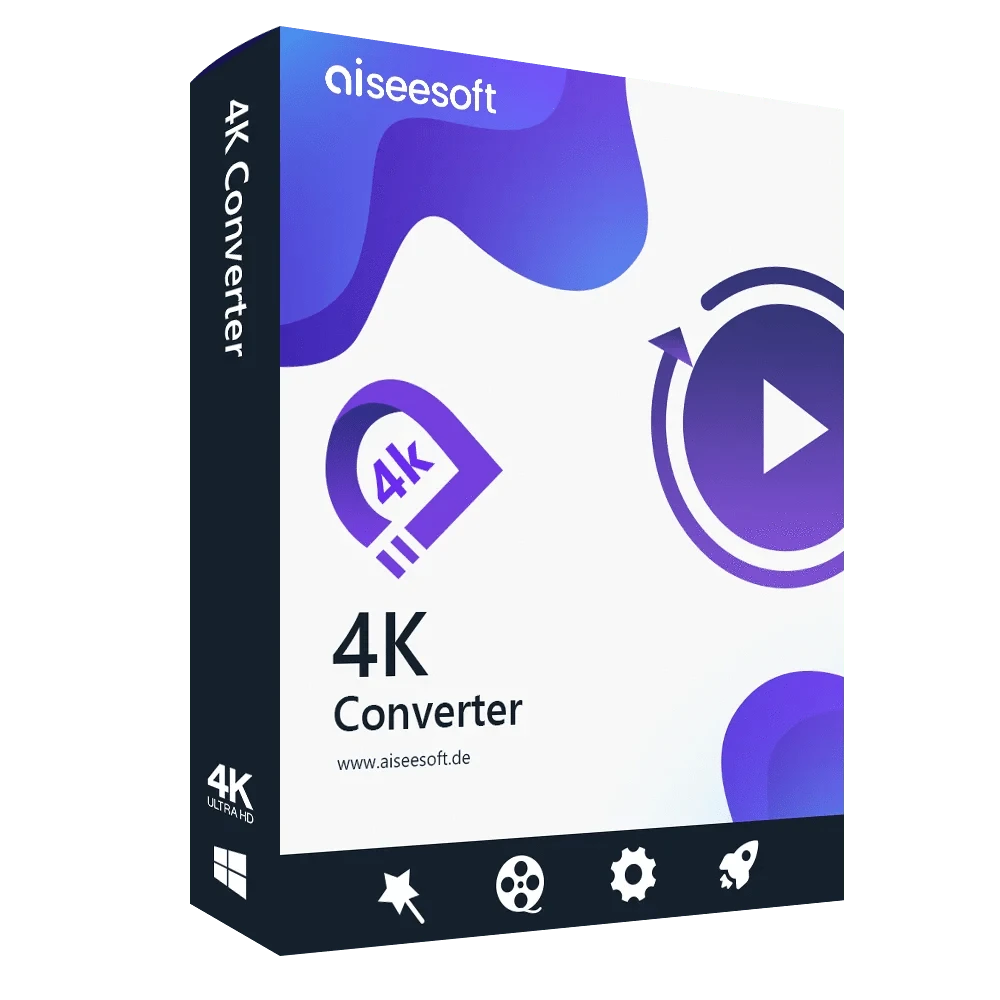 Aiseesoft 4K Converter 1 PC Lifetime Global Key