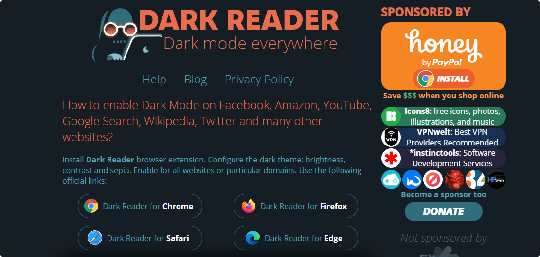 download dark reader