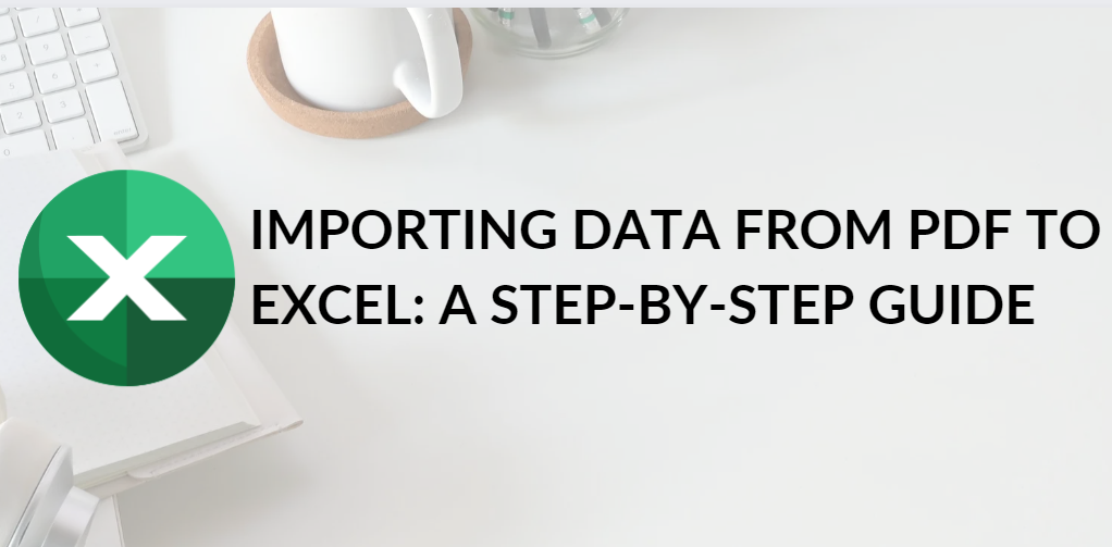 Importer des données d'un PDF vers Excel