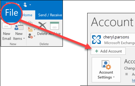 Comment ajouter un compte Outlook ou Office 365