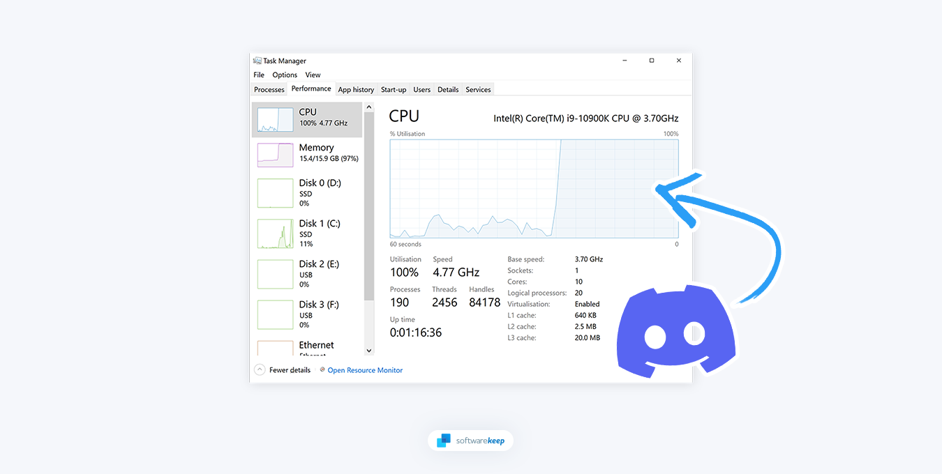 How to Fix Discord High CPU Usage on Windows