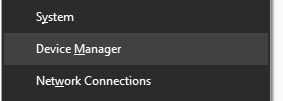 device manager