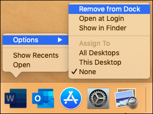 How to remove an App from Dock before you uninstall