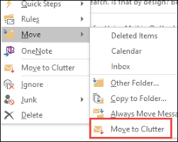 Clutter Folder in Outlook