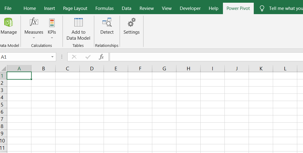 Power Pivot Functionality Difference