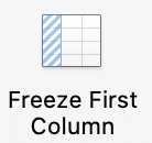 freeze first column