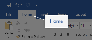 How to align text in Word