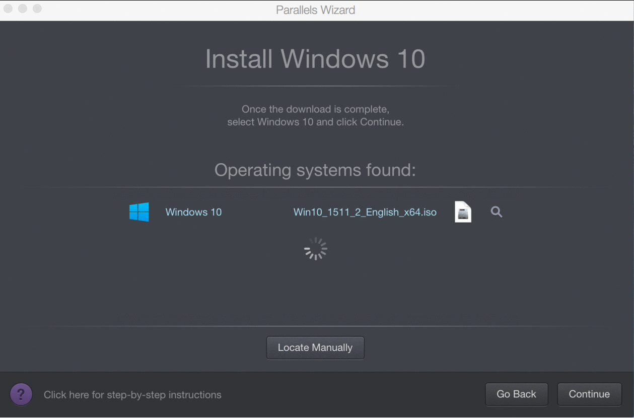Изберете инсталационен носител на Windows 10
