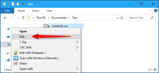 Отворете CSV файл в Excel