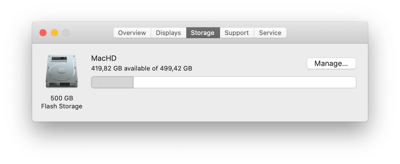 намиране на големи файлове в mac ръчно
