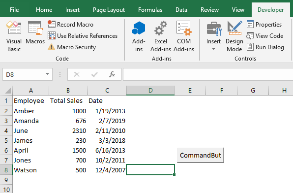 how to use Macros in Excel