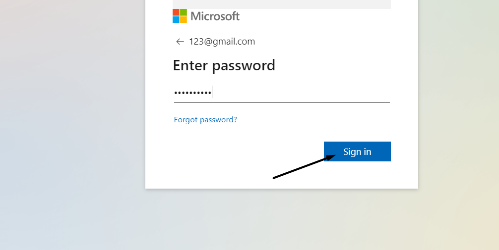 Outlook.com > Sign-in