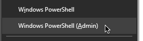 windows powershell