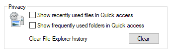 quick access folders