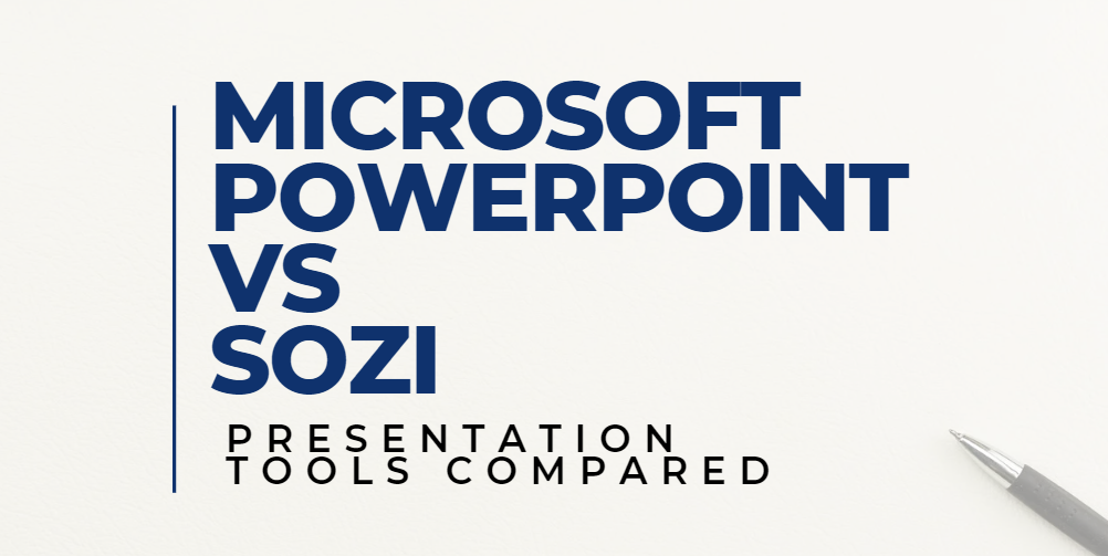 Microsoft PowerPoint et Sozi