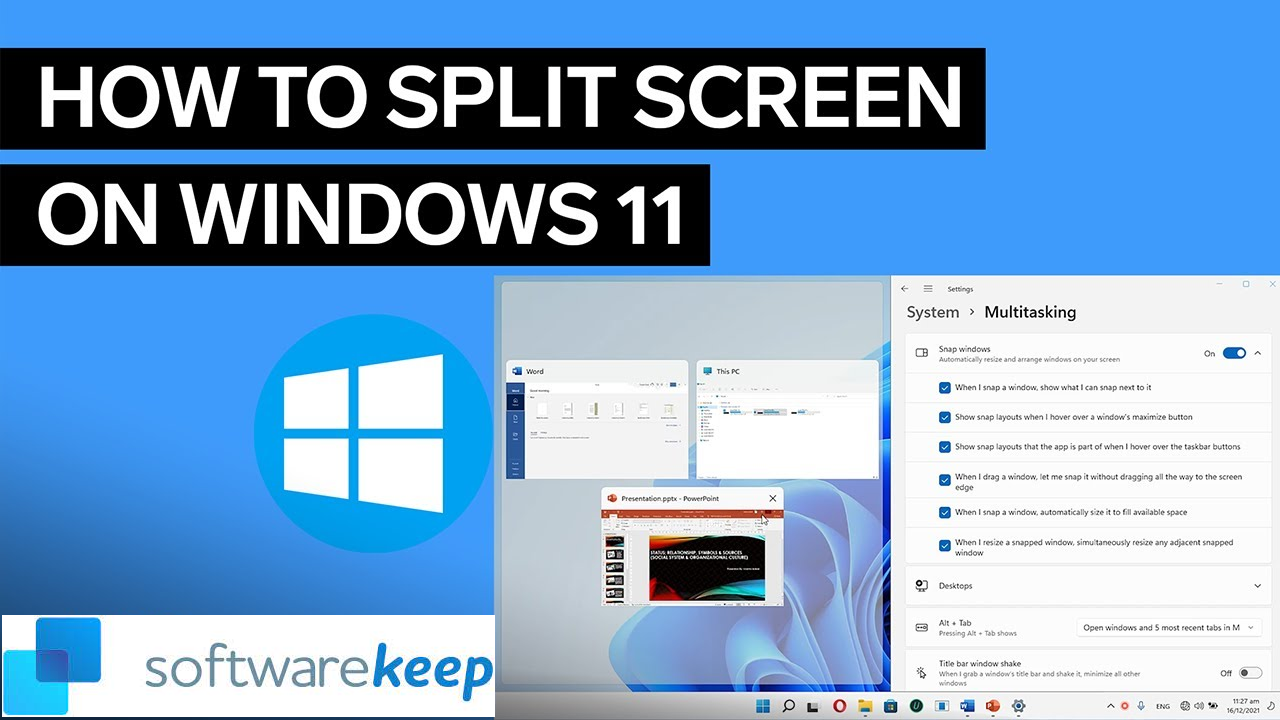 How To Split Screen On Windows 1011 Softwarekeep