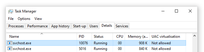 high cpu usage