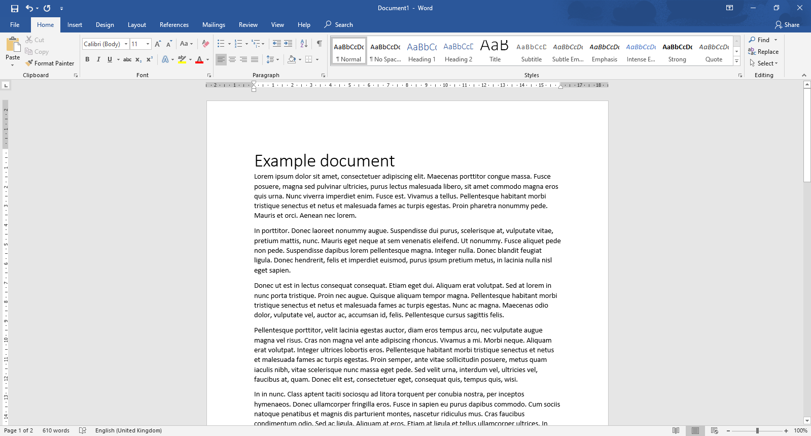 How to save a word document