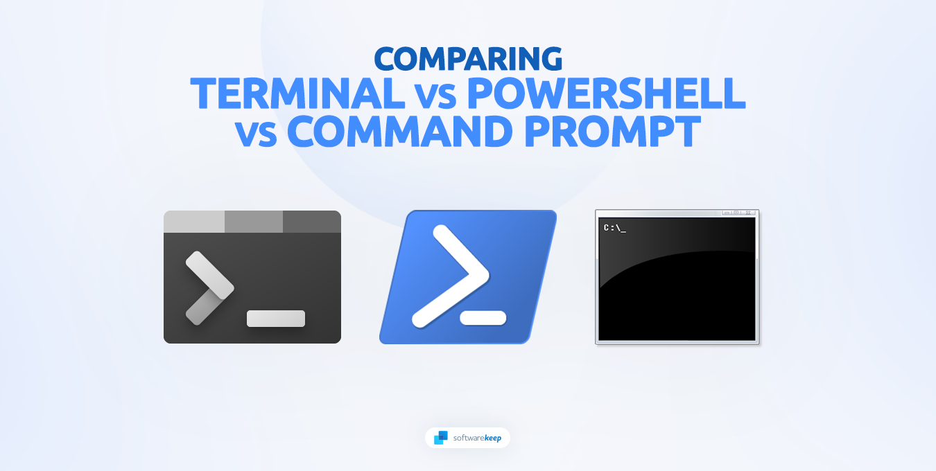 PowerShell vs Terminal vs Invite de commandes Windows 10/11