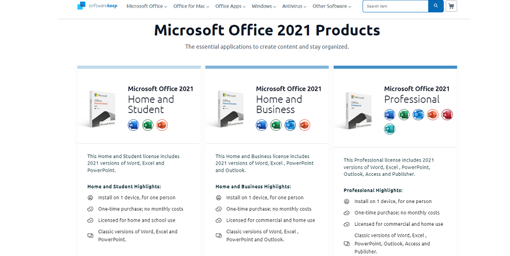 Microsoft Office 2021 Famille et Entreprise