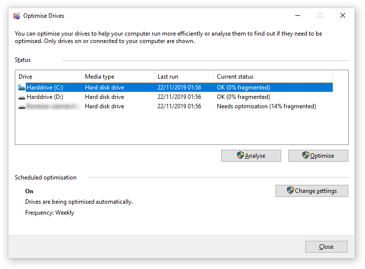 How to defragment your hard disk