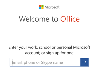 How to set up Office On android