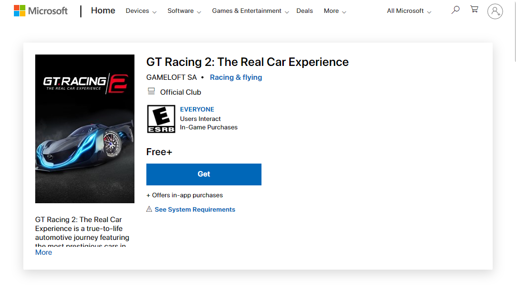 GT Racing 2: Истинското автомобилно изживяване