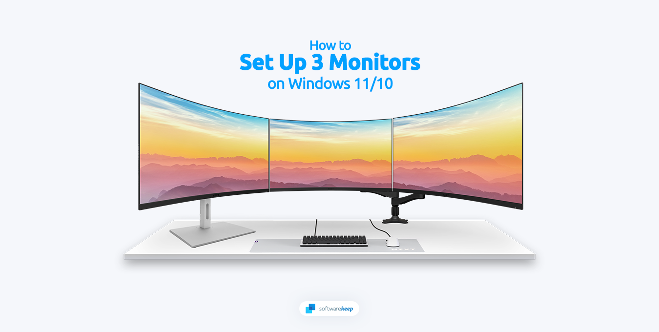How To Set Up 3 Monitors in Windows 11/10