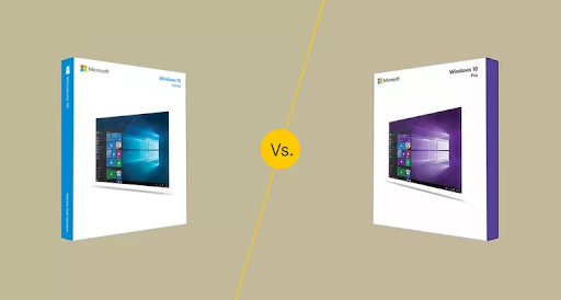 windows 10 home vs. Windows 10 pro