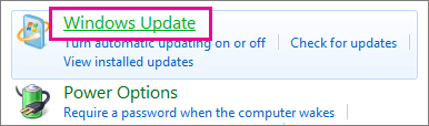 Грешки на Windows Update в Windows 7