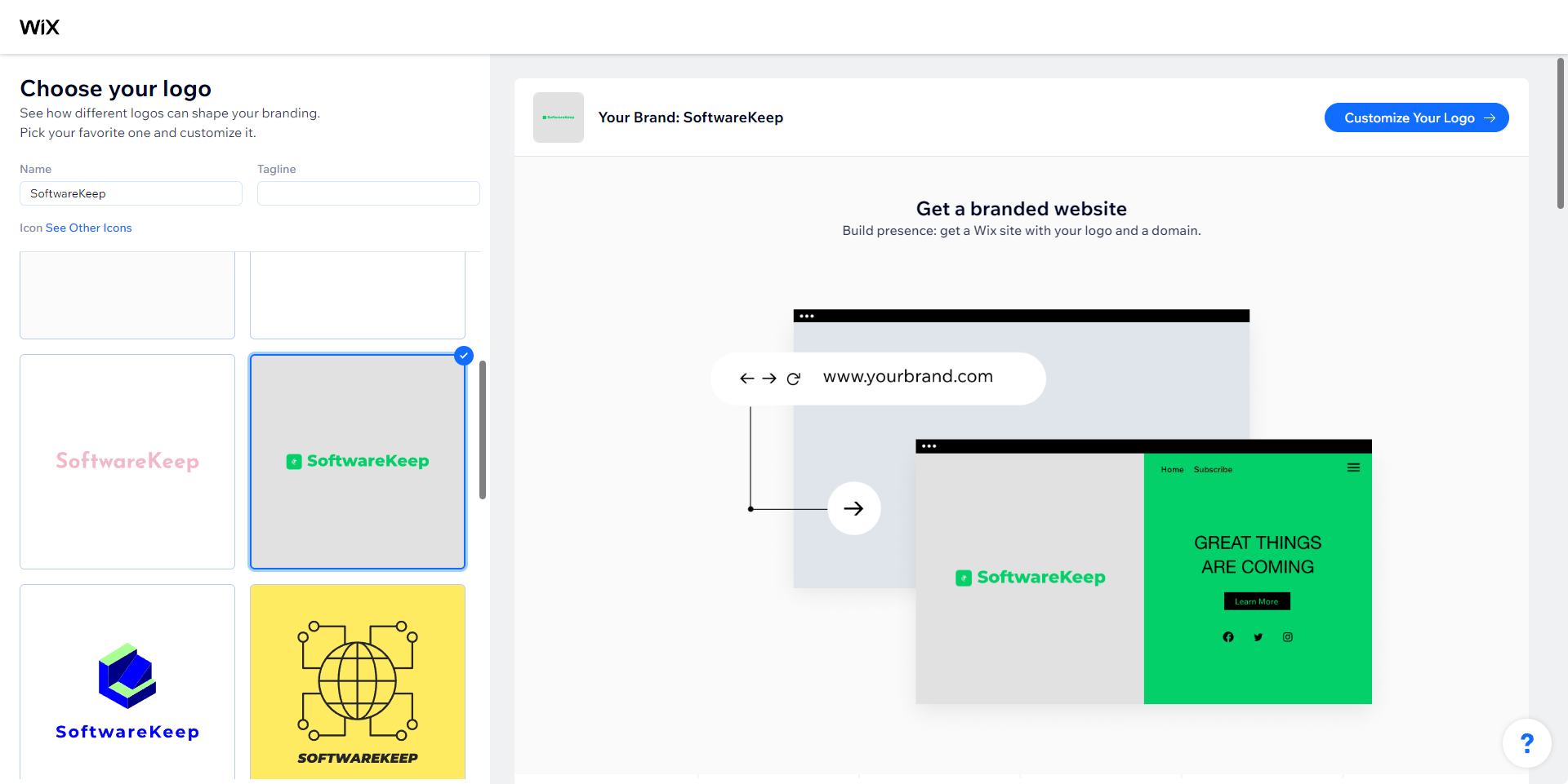 wix logo maker