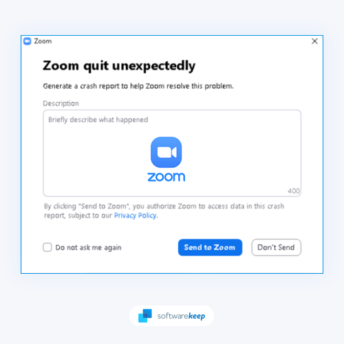 Fix Zoom Quit Unexpectedly Error When Screen Sharing?