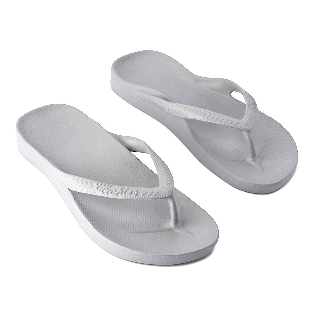 Archies - Taupe Arch Support Thongs – Sideways