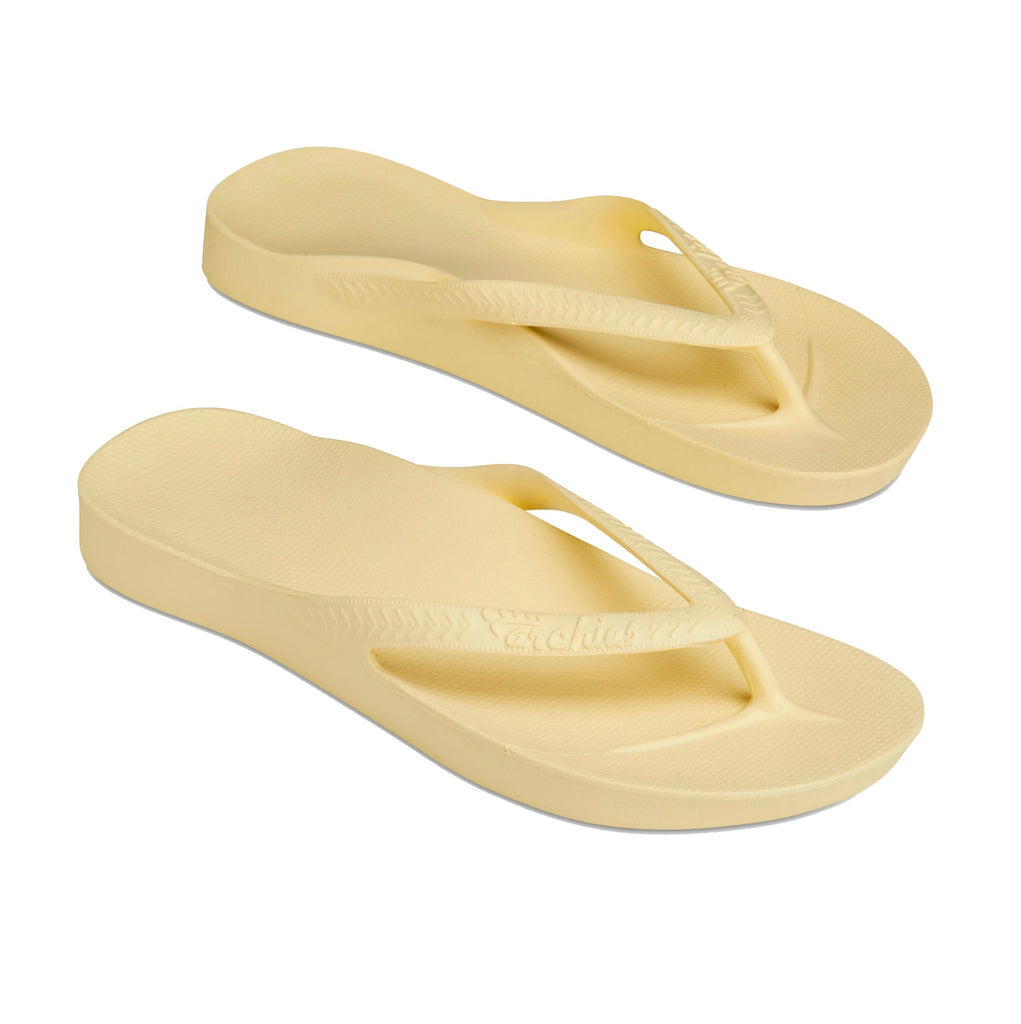 Archies - Arch Support Thongs - Tan - Absolute Footcare