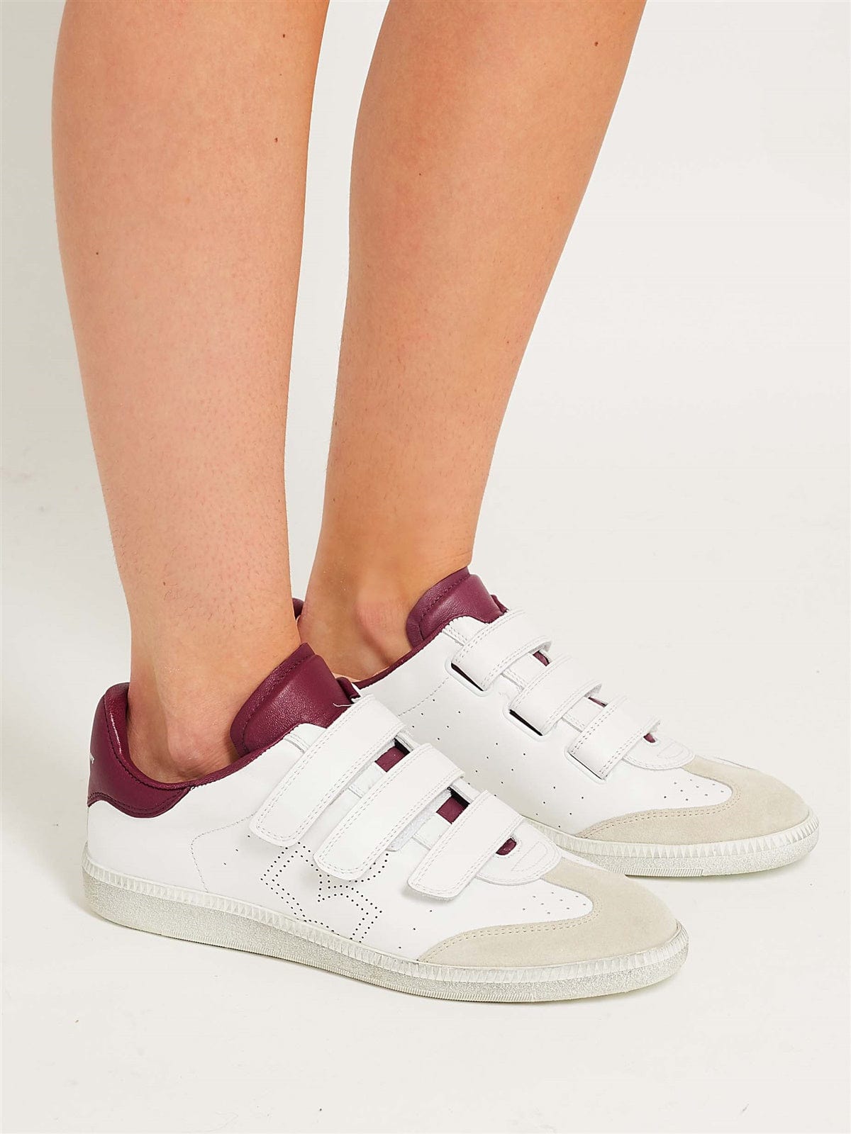 isabel marant white beth sneakers