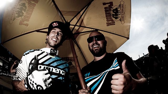 Gee Atherton & Andy Ward