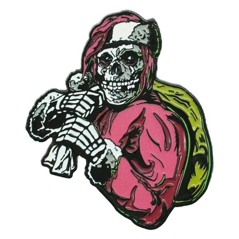 Misfits Holiday Fiend Enamel Pin Pewter Pin Badge