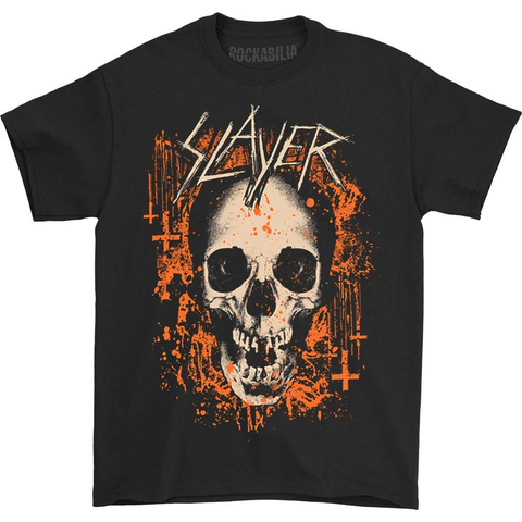 Slayer Scratched Flag 2018 Tour Tee T-shirt